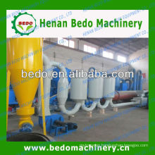 sawdust dryer machine with buffles and oil box for maintenance